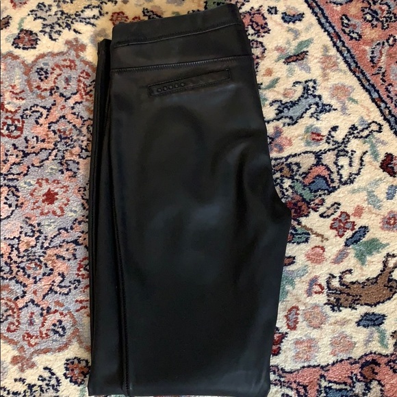 Blank NYC Pull On Leather Leggings - Picture 3 of 8